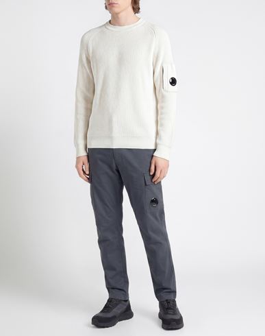 C. p. Company Man Sweater Off white Size L Cotton