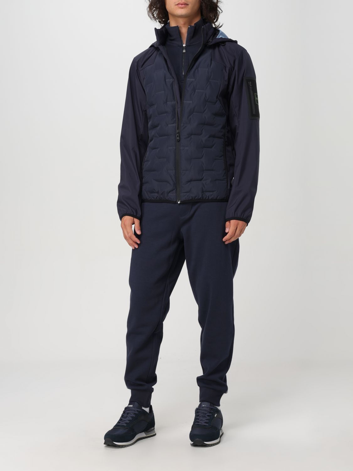 Pants Men color Blue