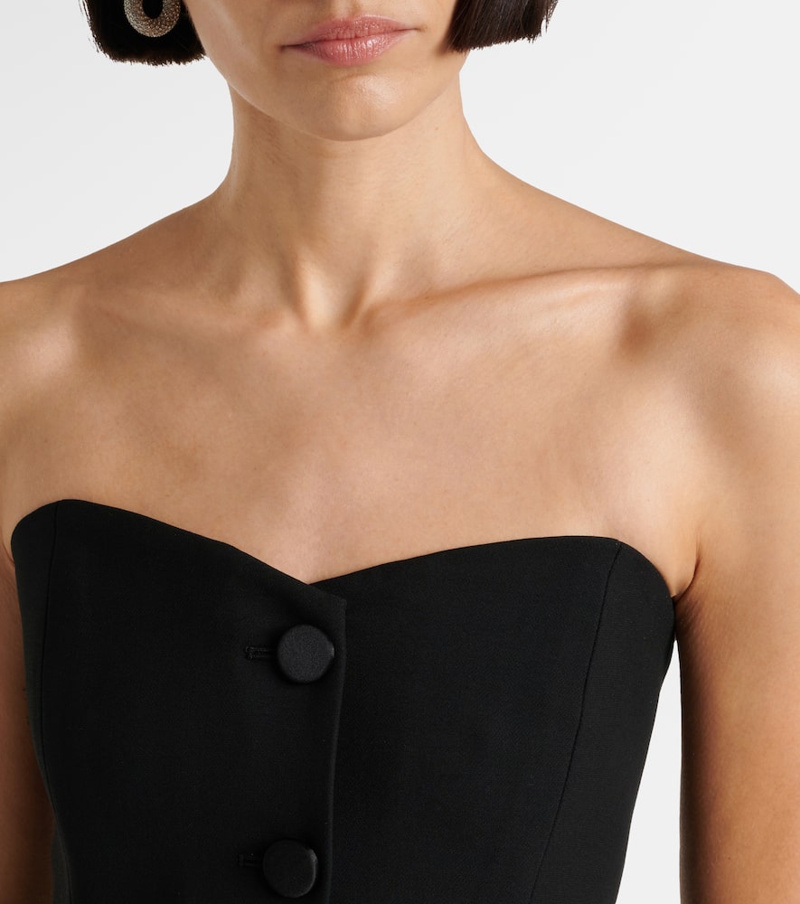 Arlette peplum corset top