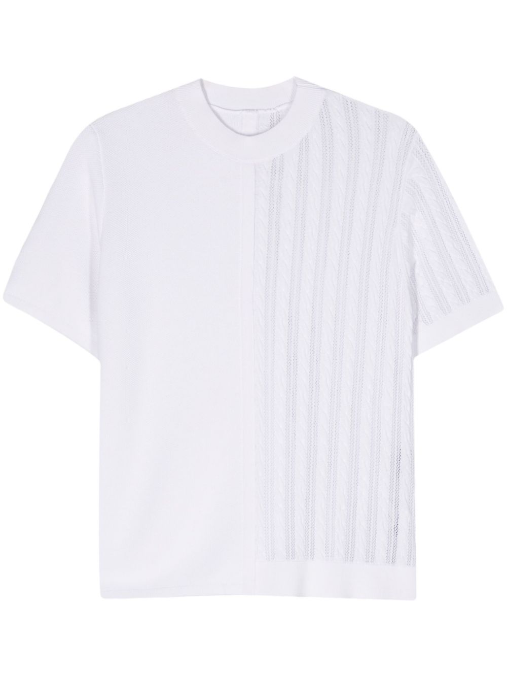 Le Haut Juego knitted T-shirt - White
