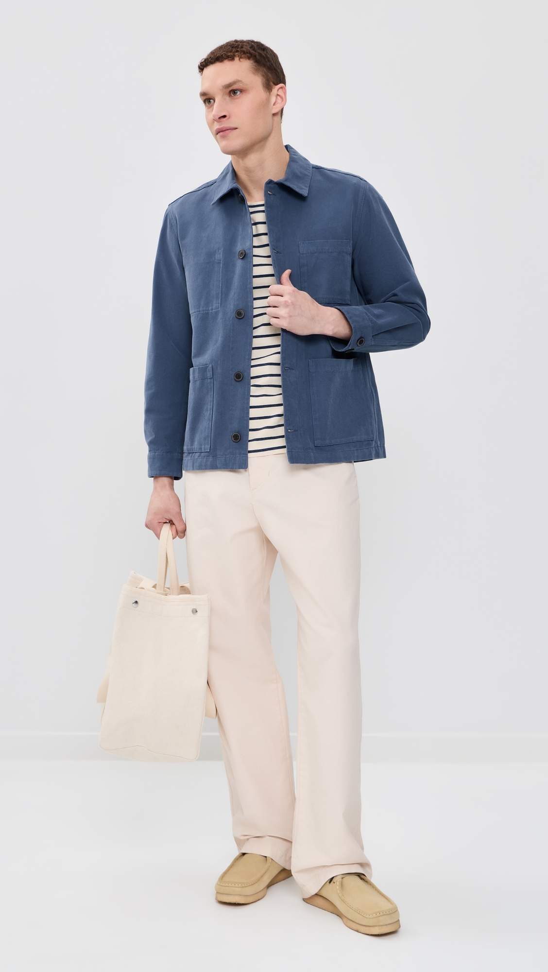 Legacy Canvas Jacket Blue