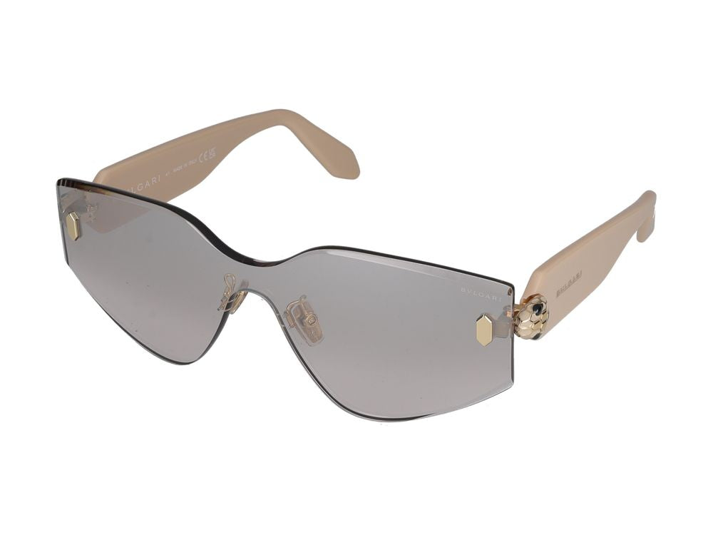 BV40034U Shield Lens Sunglasses — Tan