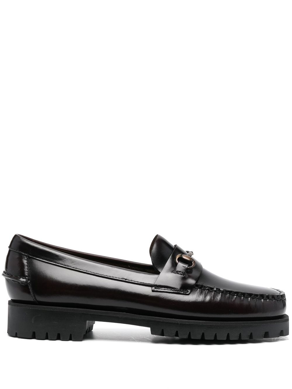 Joe horsebit-embellished loafers - Brown