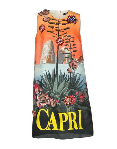 Woman Mini dress Orange Size 2 Silk