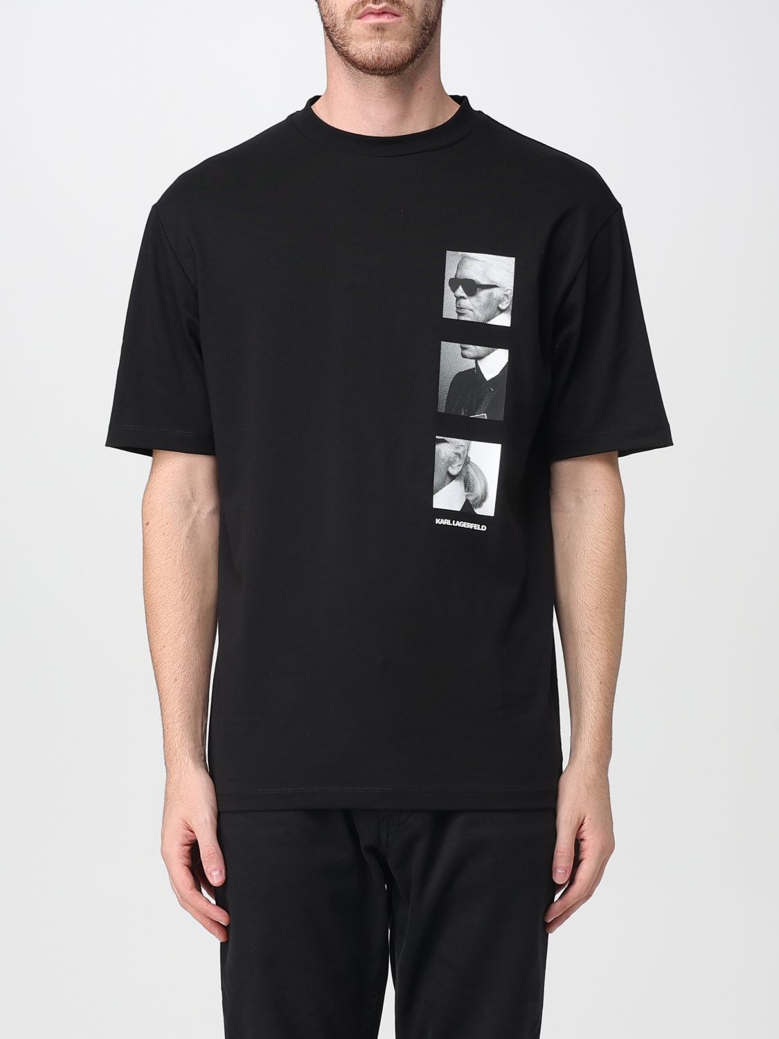 T-Shirt Men color Black