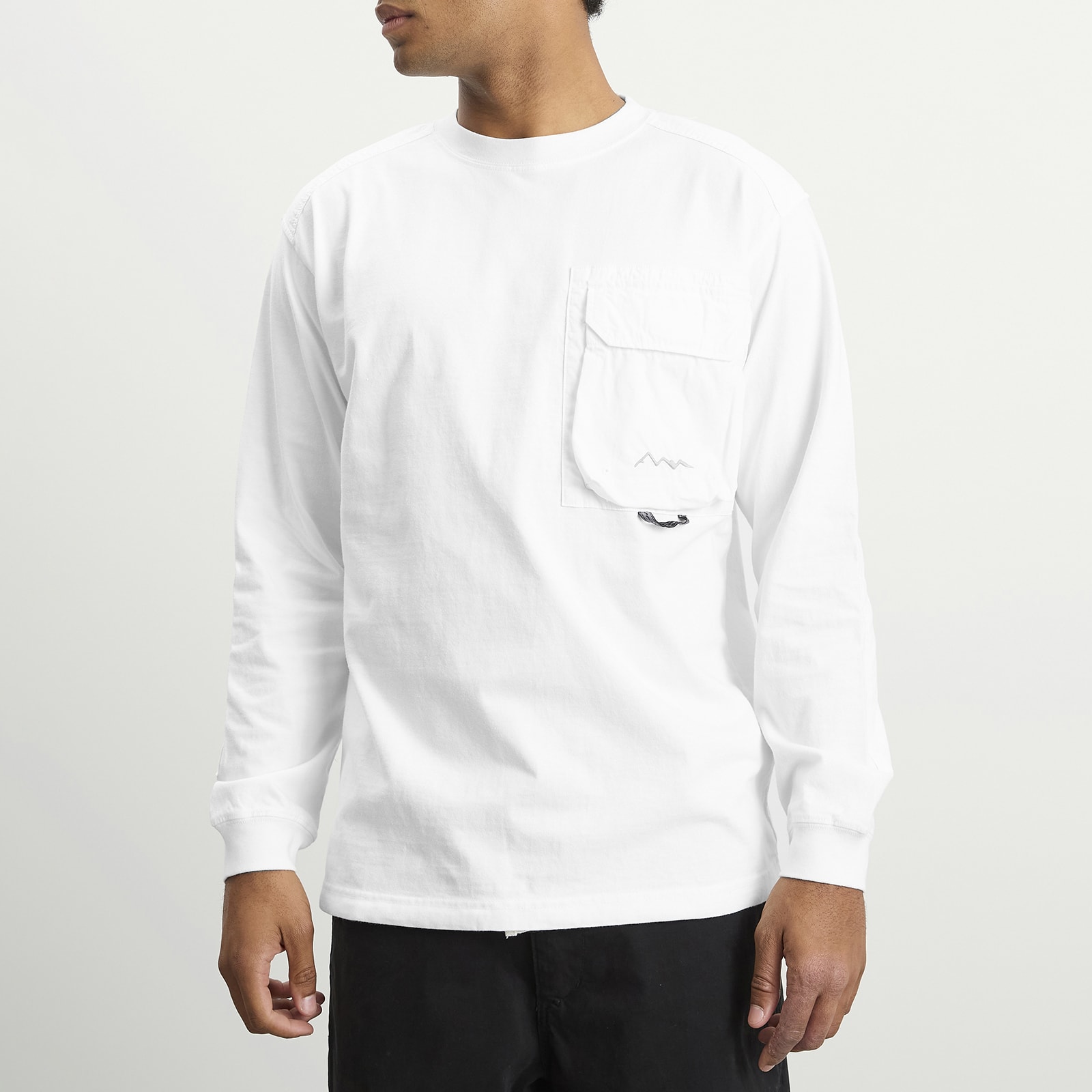 Men's Armor Long Sleeve Top White