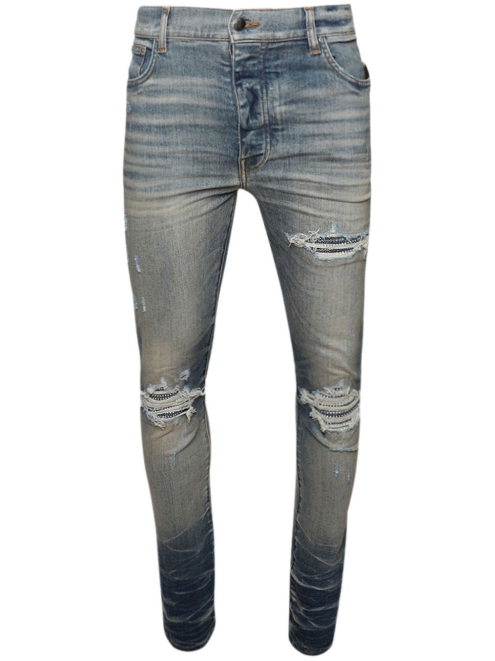 Crystal MX1 mid-rise skinny jeans - 018 BLACK