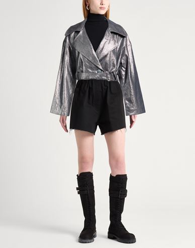 Woman Jacket Gunmetal Size S Cotton