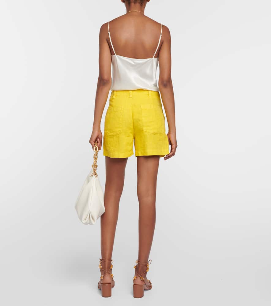 Velvet Fallon linen shorts