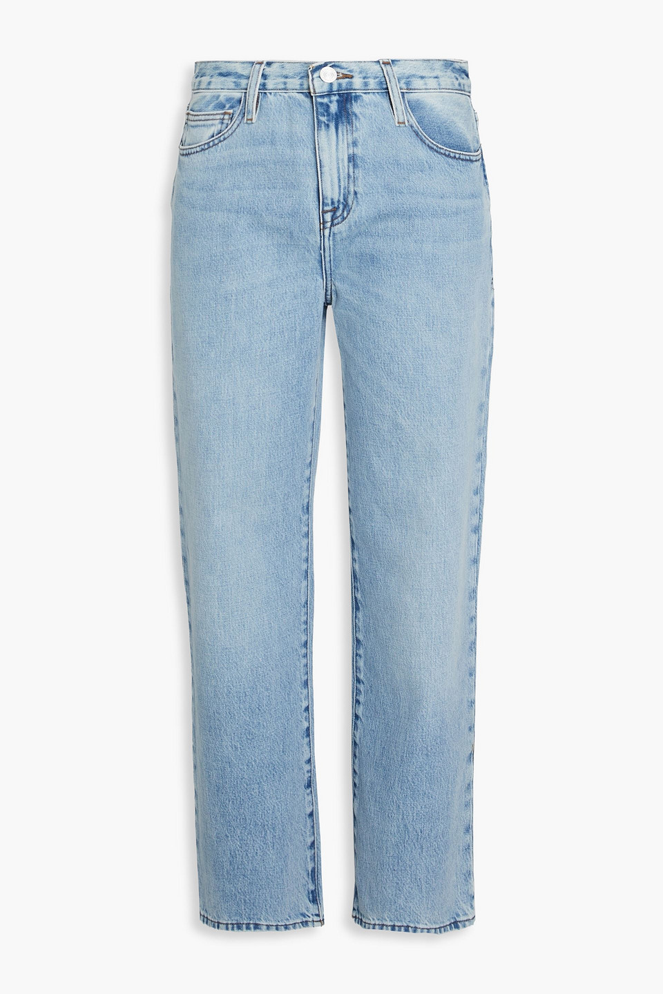 Le Jane Crop high-rise straight-leg jeans
