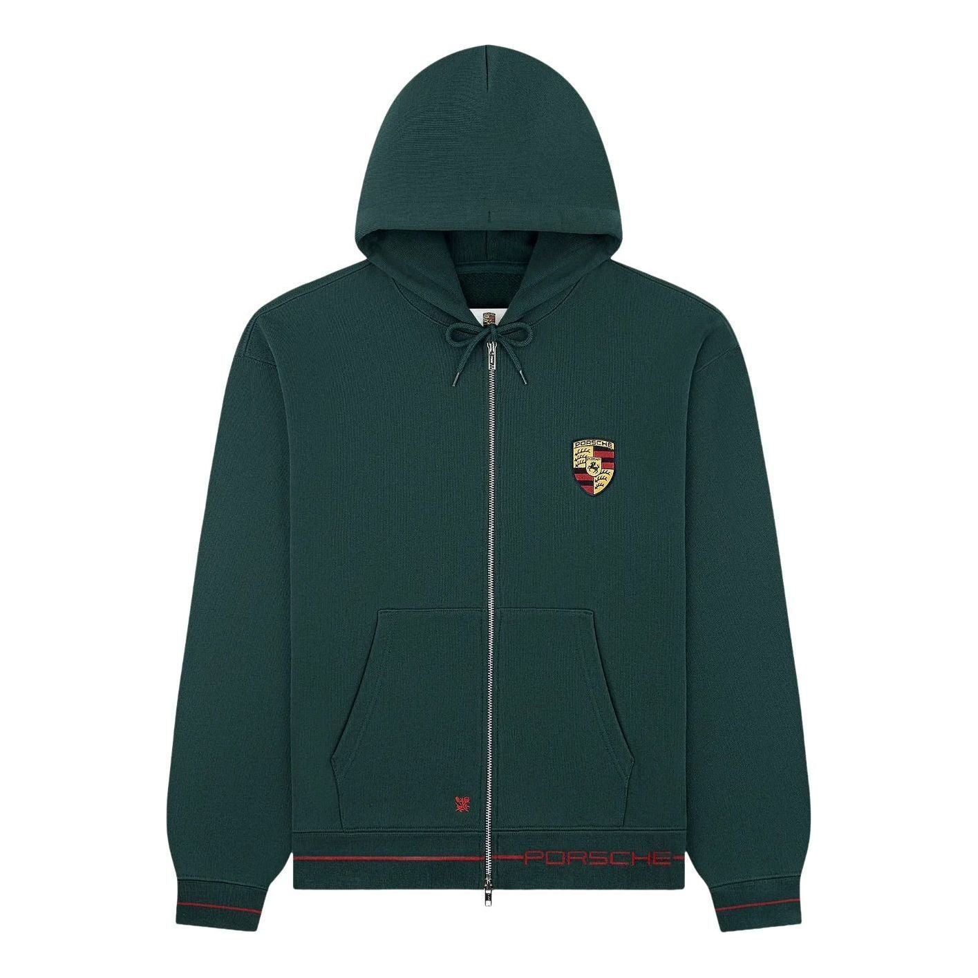 X Porsche Full-Zip Hoodie 'Pine Grove'