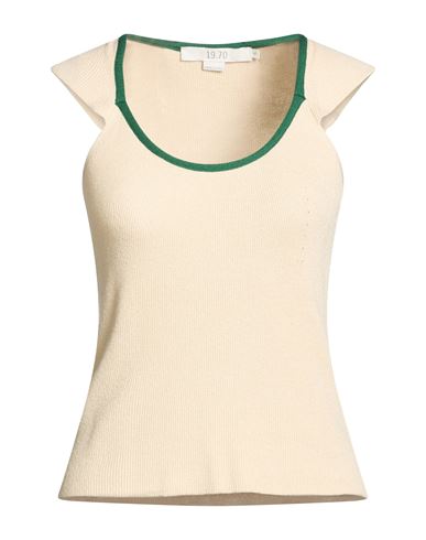 Woman Sweater Beige Size S Viscose, Acrylic, Elastane