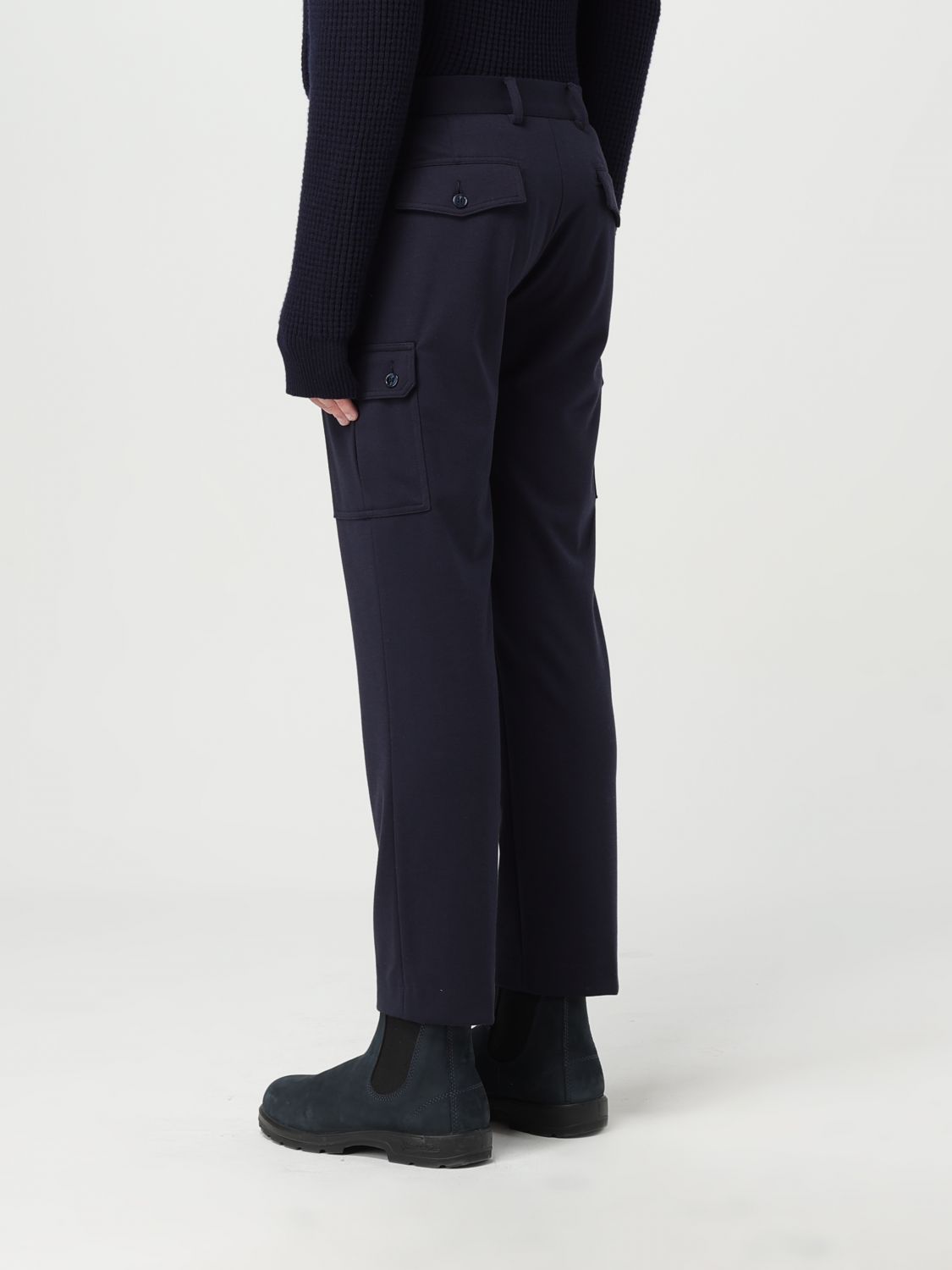 Pants Men color Blue