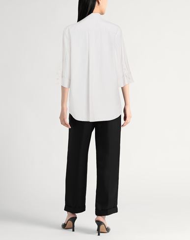 Woman Shirt Light grey Size 4 Cotton, Polyester