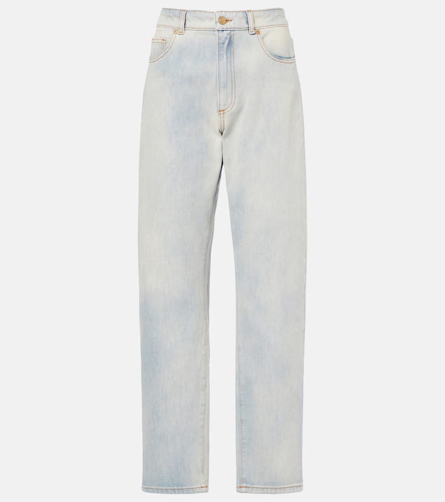 Kobe mid-rise tapered jeans