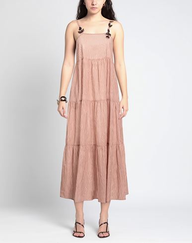 Woman Maxi dress Camel Size 4 Cotton