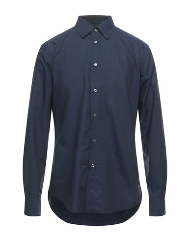 Man Shirt Midnight blue Size XXL Cotton