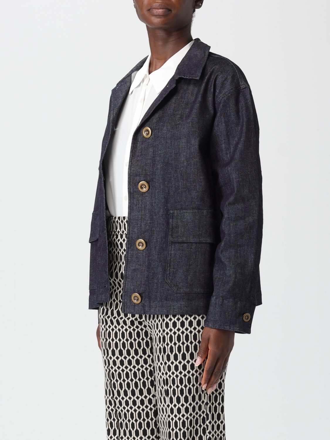 Blazer Woman color Denim