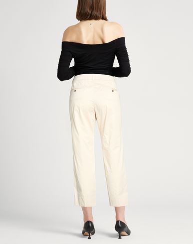 Icon 4718 Woman Pants Beige Size 12 Cotton, Elastane
