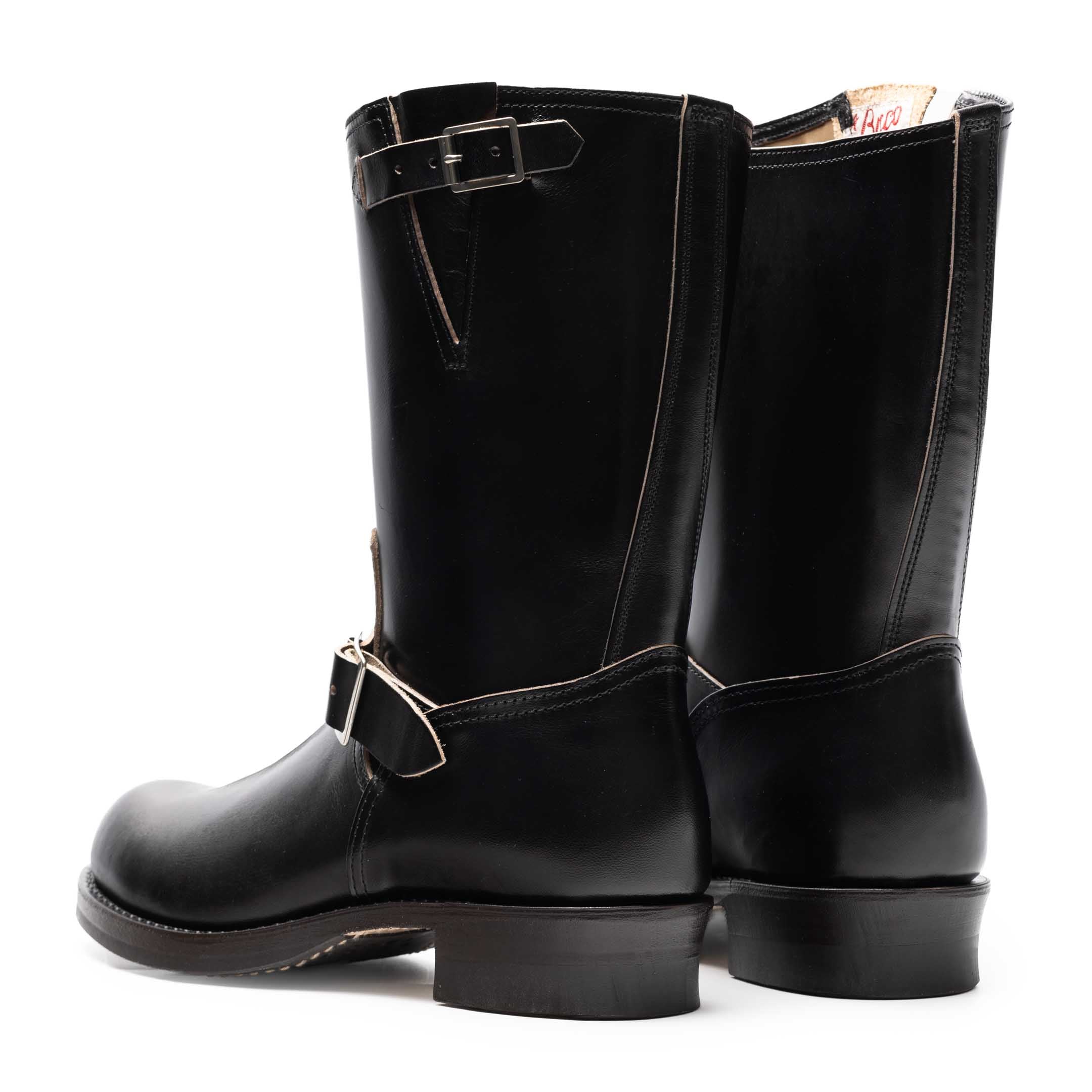 Buco Engineer Boots Buttock Black