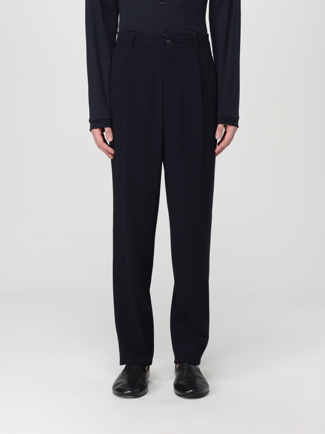 Pants Men color Black
