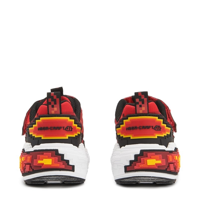 Kids' Mega-Craft 4k Sneaker Little/Big Kid Shoes (Red/Black)