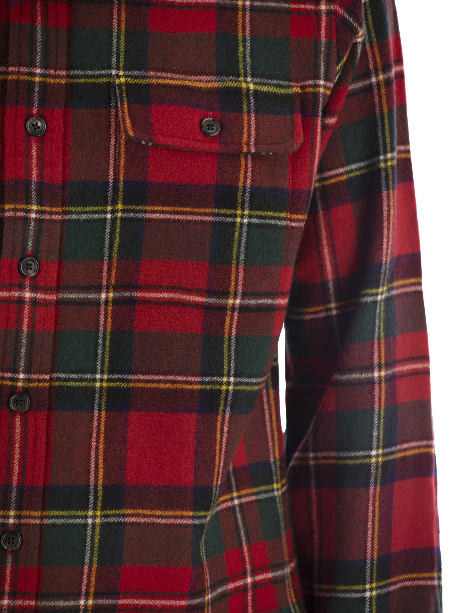 Checked Wool Shirt
