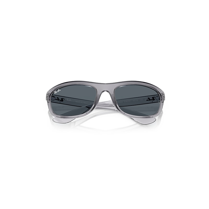 Ray-Ban Balorama Online Only Limited Sunglasses Transparente Grey Frame Blue Lense