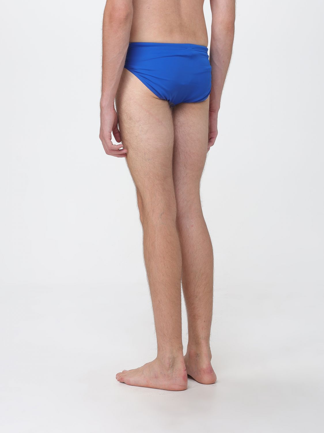 Swimsuit Men color Gnawed Blue