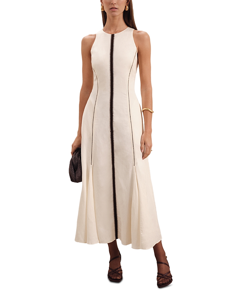 Inaya Stitched Trim Dress