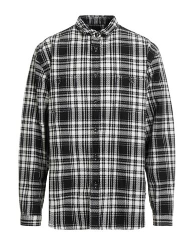 Man Shirt Black Size M Cotton