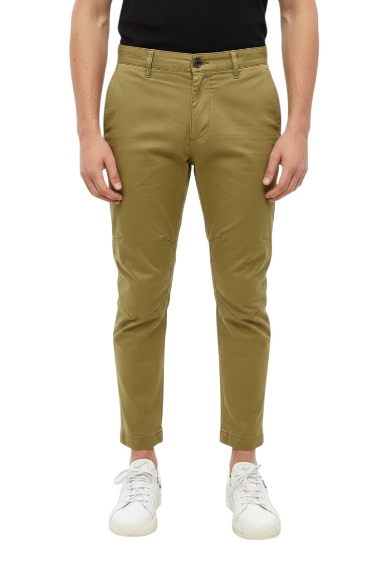 Olive Regular Chino Pants