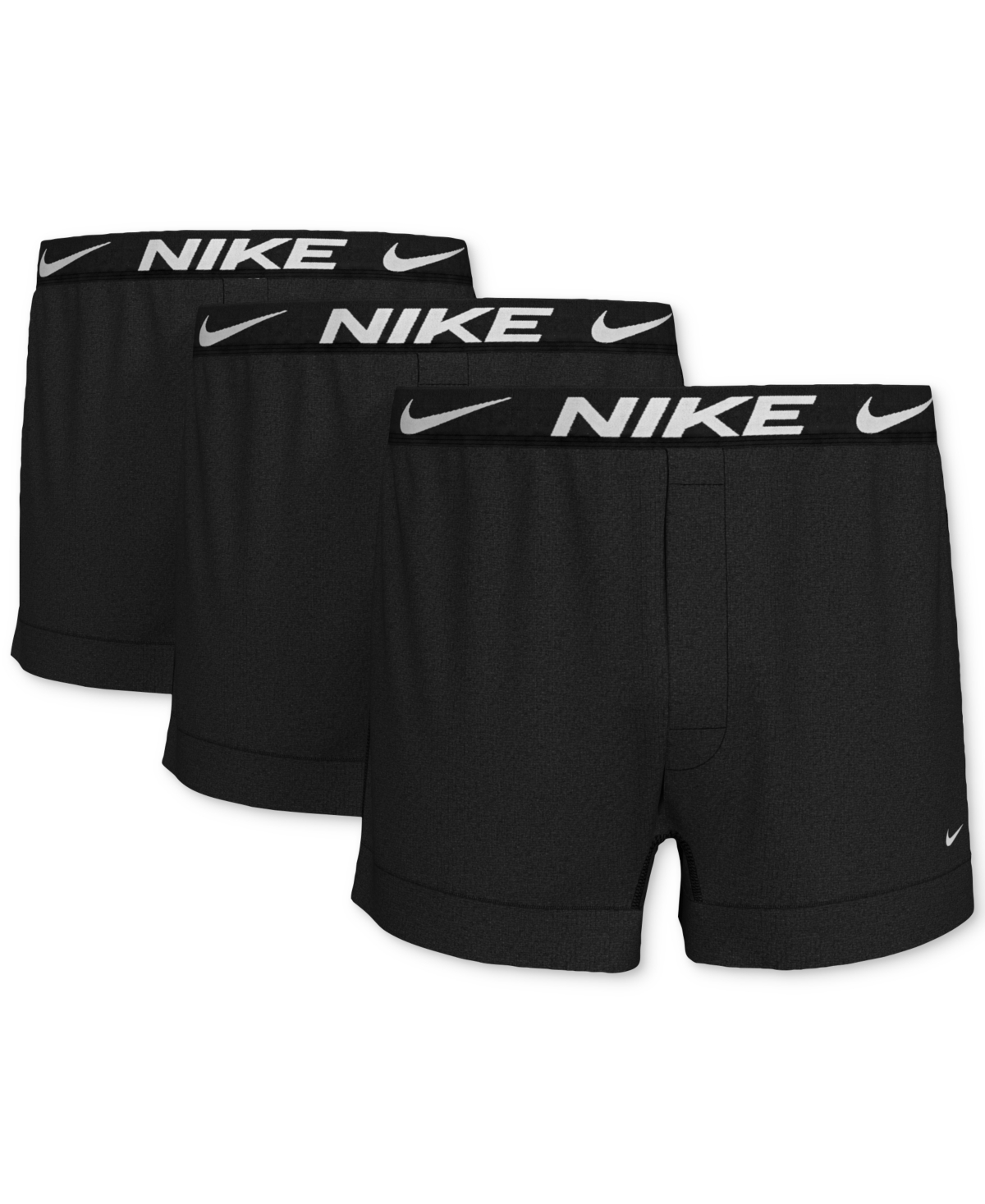 Men's 3 Pk. Dri-fit Essential Micro Boxers - Black