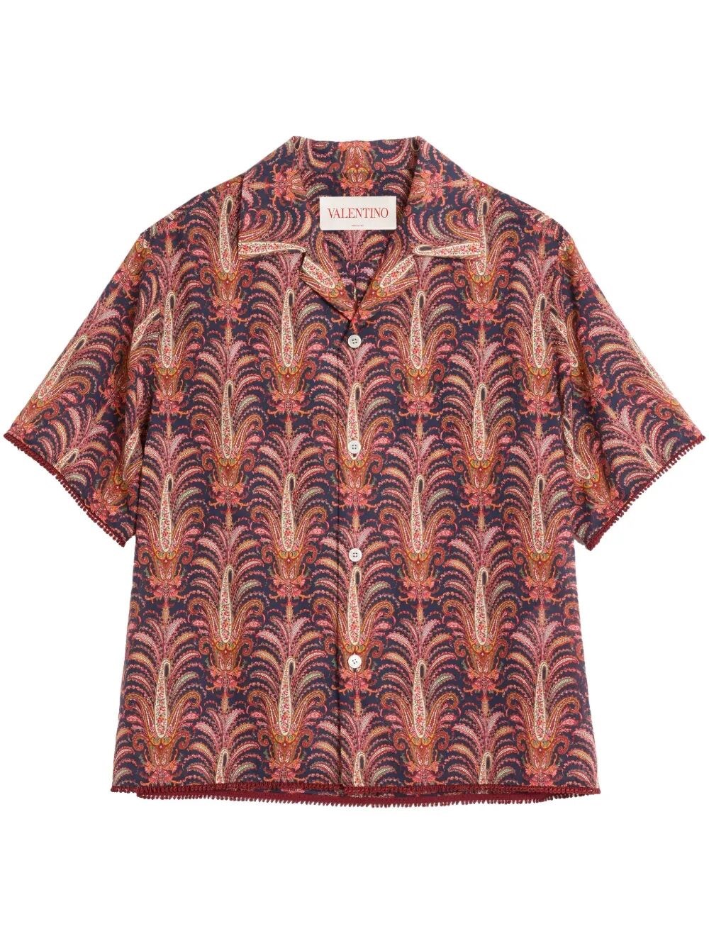 Valentino Garavani `Voyage Imaginaire` Bowling Shirt