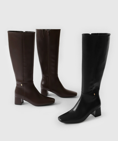 Elif Square Long Boots