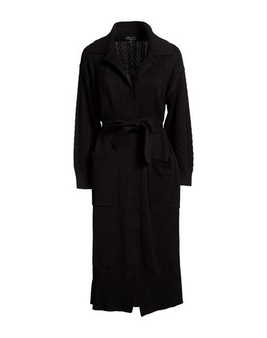 Woman Cardigan Black Size S Cotton