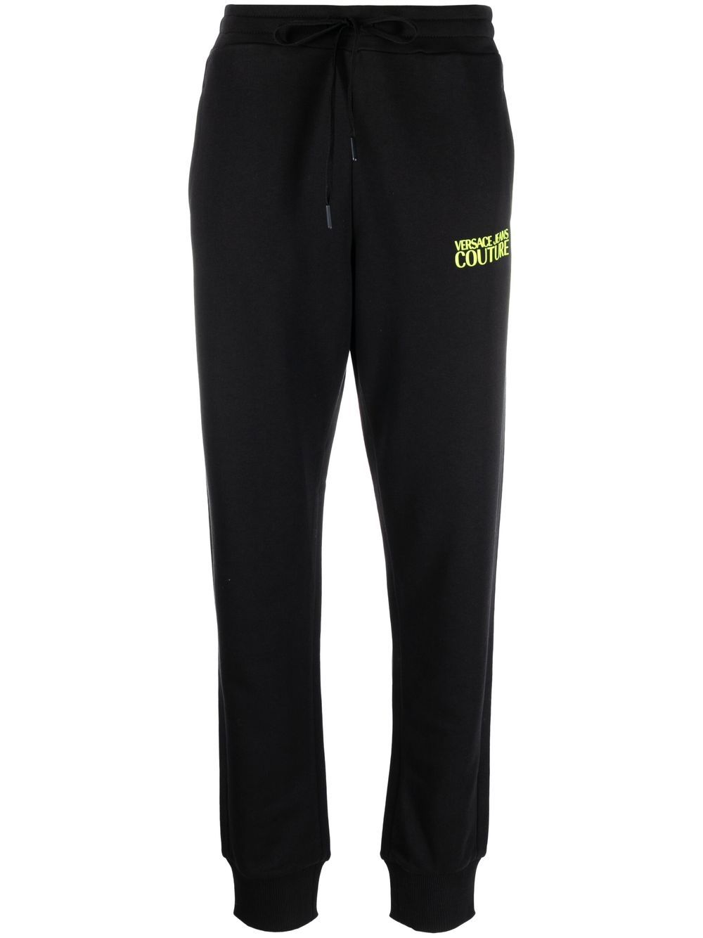 Logo-print track pants - Black