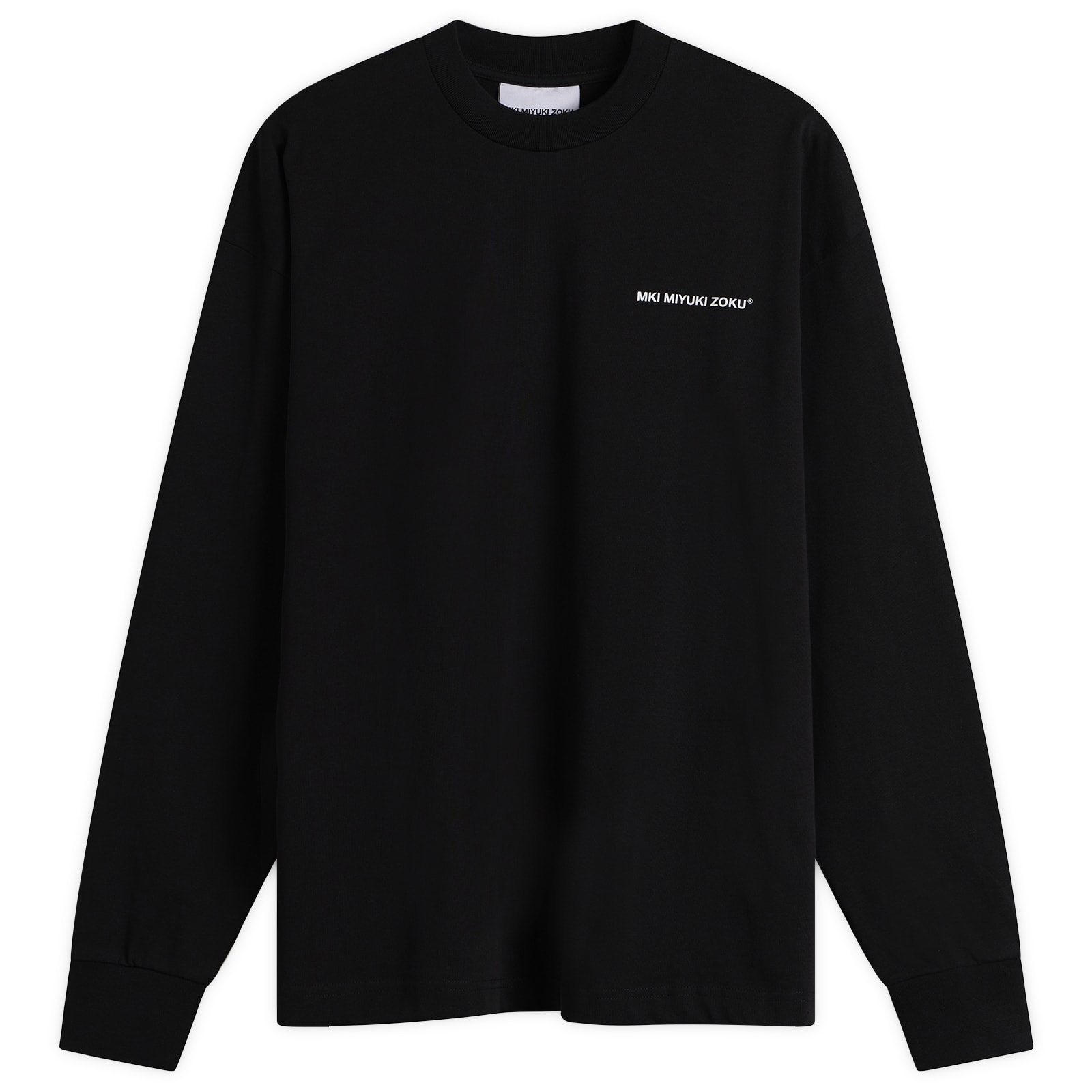 Men's Uniform Long Sleeve T-Shirt Black