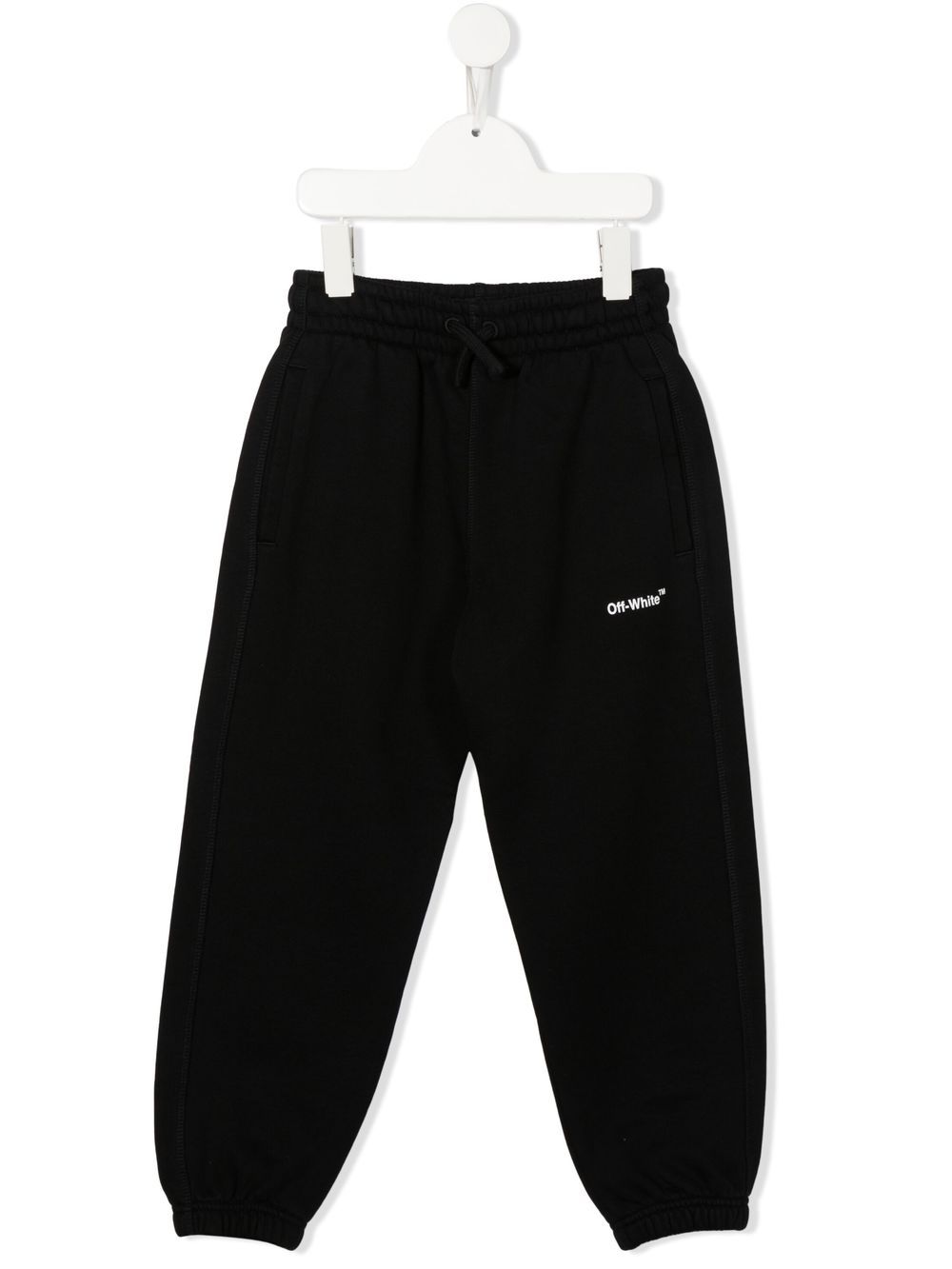 Monster arrow-print track pants - Black