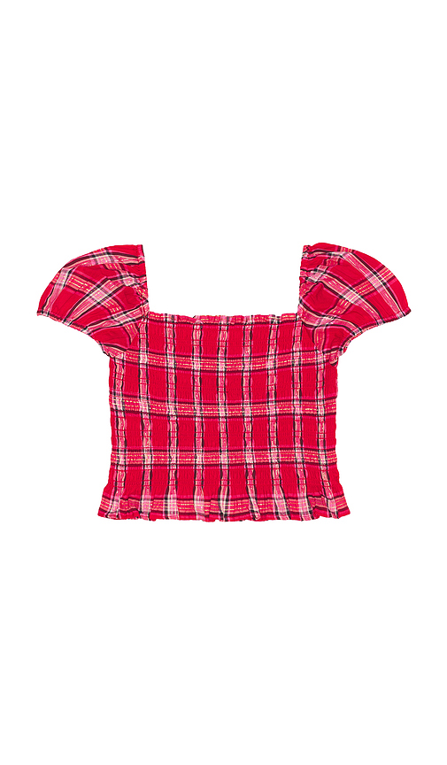 LoveShackFancy Tween Fabielle Top in Red. 10. Also , 9