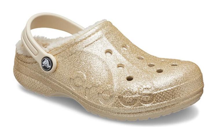 (GS) Baya Lined Glitter Clogs 'Gold'