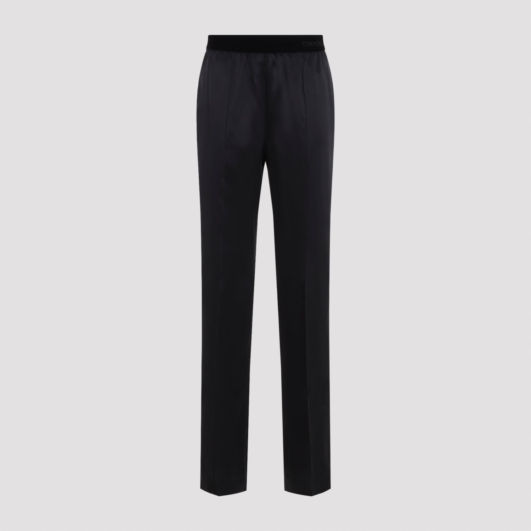 Women's Silk Satin Pajama Pants with Stretch