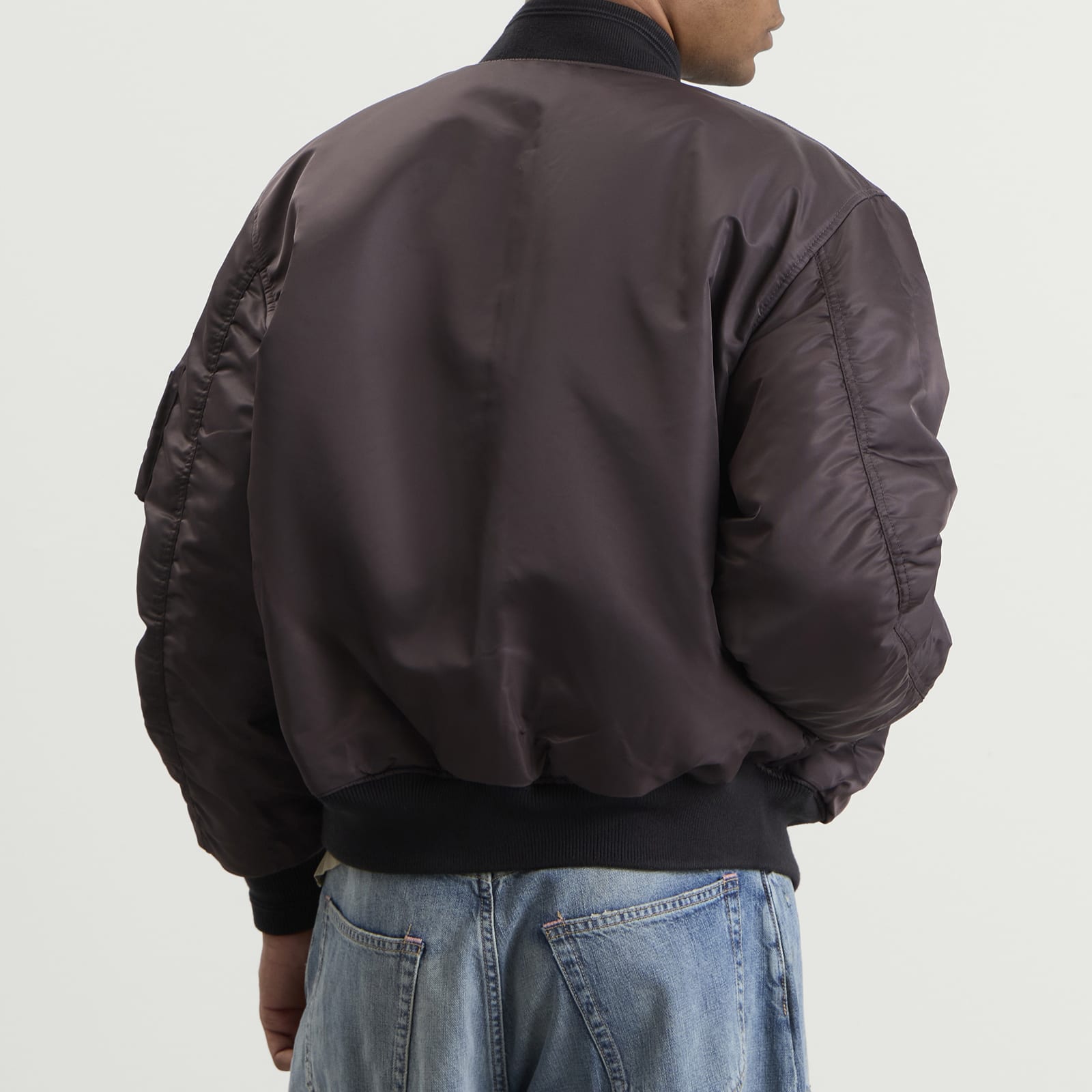 Men's Reversible Bomber Jacket Black