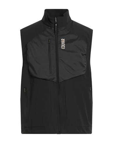 Attitude Man Vest Black Size 36 Polyamide, Elastane