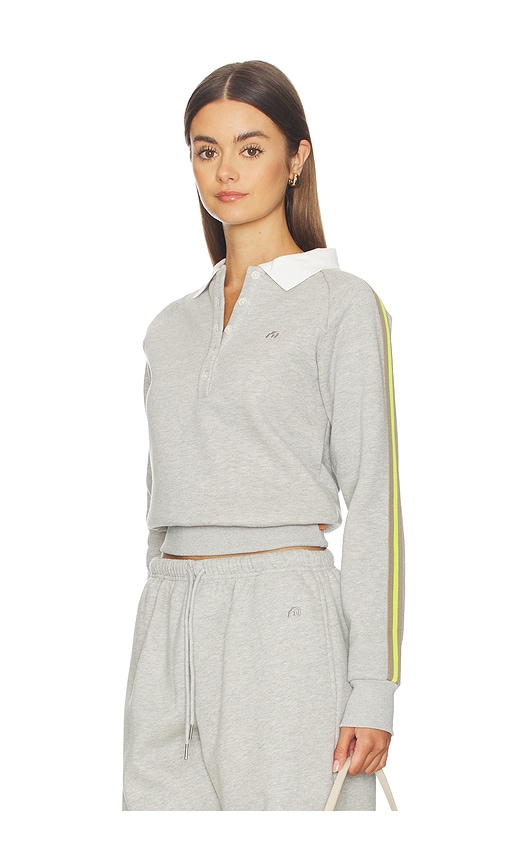Miaou Drew Button Up in Grey. - S also in