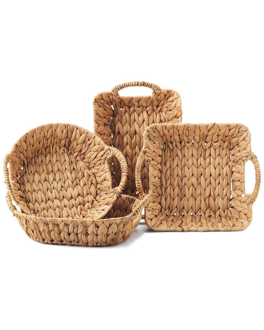 Set of 4 Baskets In 4 Shapes