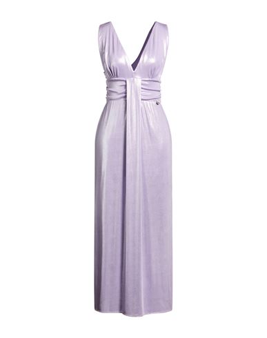 Woman Maxi dress Lilac Size XS Polyester, Elastane