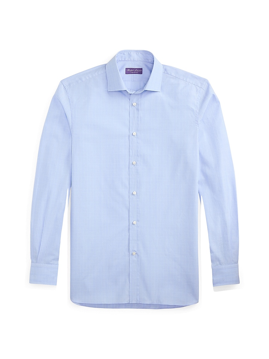 Men's Aston Cotton Shirt - Blue