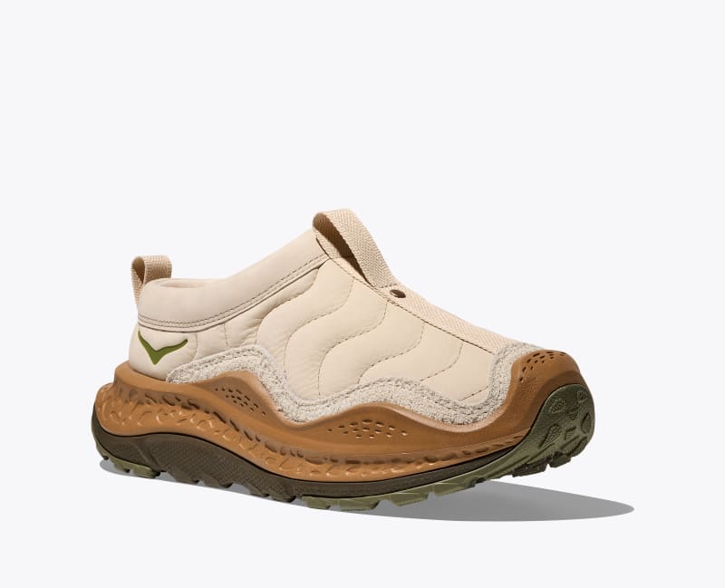 HOKA Elite Terrain System Ora Primo Shoes in Oatmeal/Bark