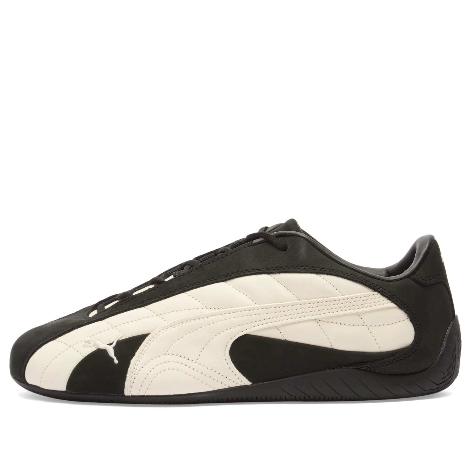 Speedcat Plus Quilted Sneaker Black/Frosted Ivory